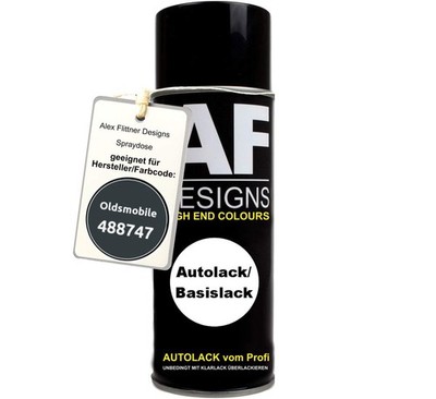 Für Oldsmobile 488747 Black Emerald Metallic Spraydose Basislack Sprühdose 400ml