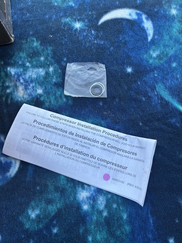 58956 4 季四季空调交流压缩机适用于 De Ville 带离合器 Eldorado — 第 3/4 张图片