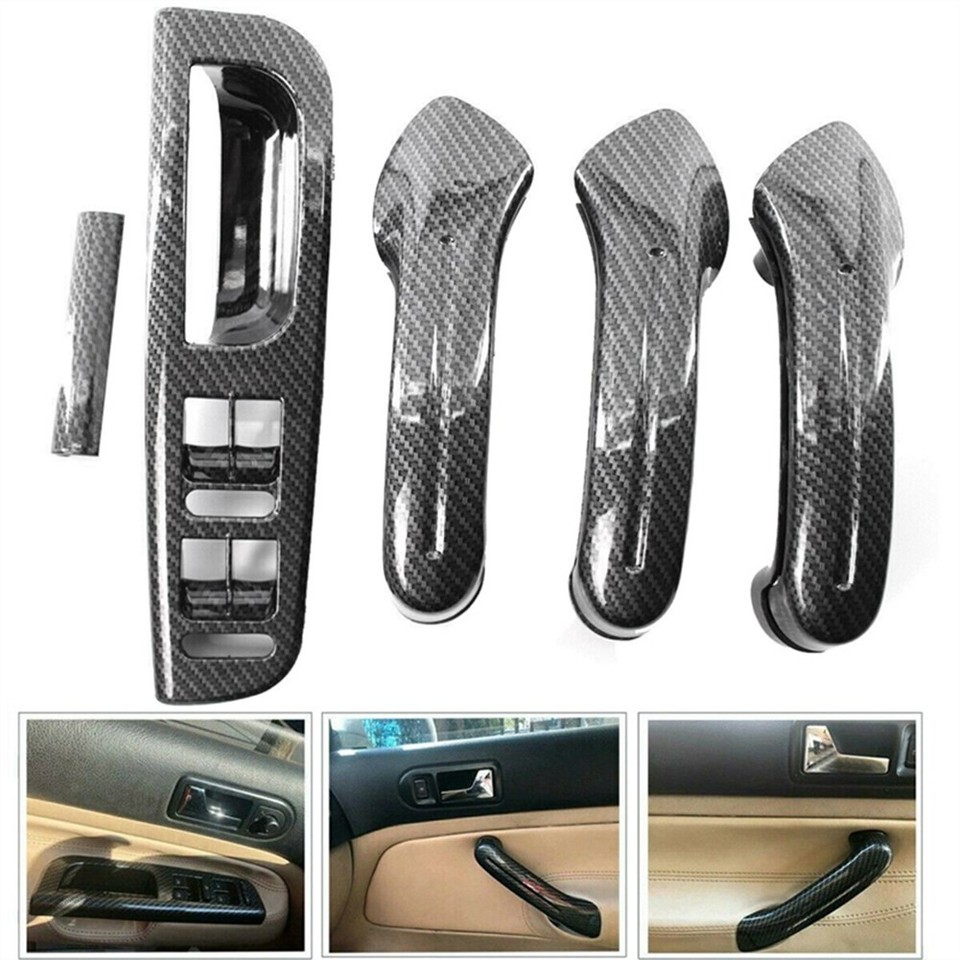 Car Door Pull Grab Handle for 4 MK4 for 1999-2004 3B1867171E(Black ...