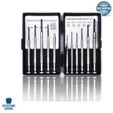 Compact 11-in-1 Screwdriver Kit: Perfect for Watches, Glasses, and Small Repairs