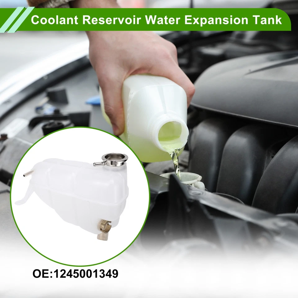 Coolant Expansion Recovery Overflow Tank No.1245001349 for Mercedes-Benz 300CE Foto 2 de 4