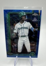 2025 Topps Pro Debut - Chrome Kyle Henley #PDC-112 Blue Wave Refractor /150 (RC)