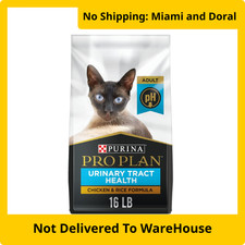 Purina Pro Plan Focus Adult Dry Cat Food Urinary Tract Health Chicken Rice 16Lb 3.88 per pound