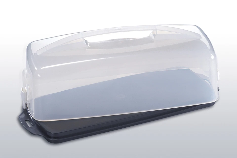 Kuchentransportbox Kuchencontainer für Kastenkuchen Eurohome®  Kuchenhaube Decke - Bild 2 von 4