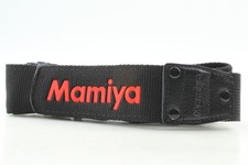  Near MINT Mamiya AF Camera Neck Shoulder Strap Red Print From JAPAN