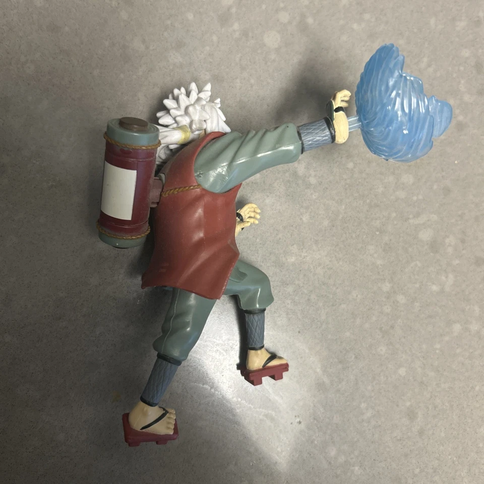 Figura de acción Mattel Naruto Jiraiya Rasengan Attack 2007 (suelta) Foto 3 de 3