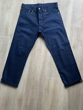 RRL Japanese Selvedge Jeans Men’s 34x29 Blue Slim Fit Button Fly Made in USA