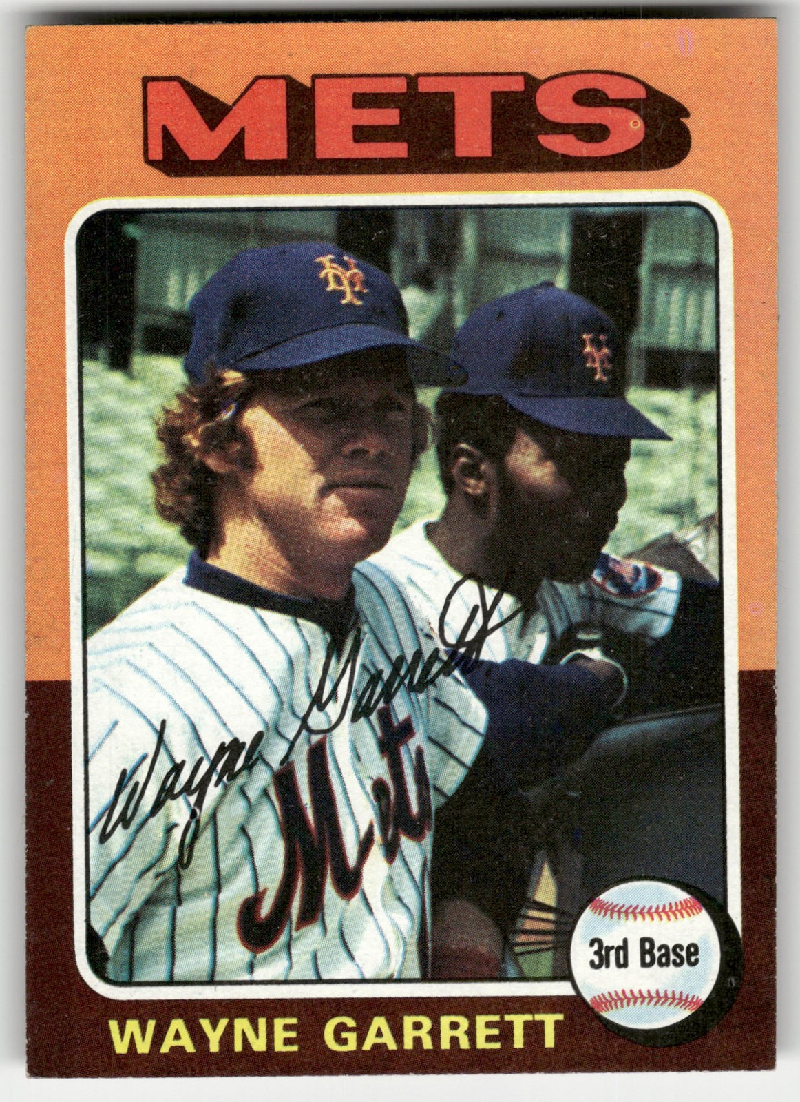 1975 Topps Wayne Garrett #111 New York Mets