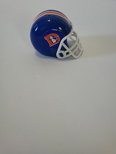 Denver Broncos MINI PLASTIC FOOTBALL HELMET 2" GUMBALL MACHINE - Picture 2 of 9