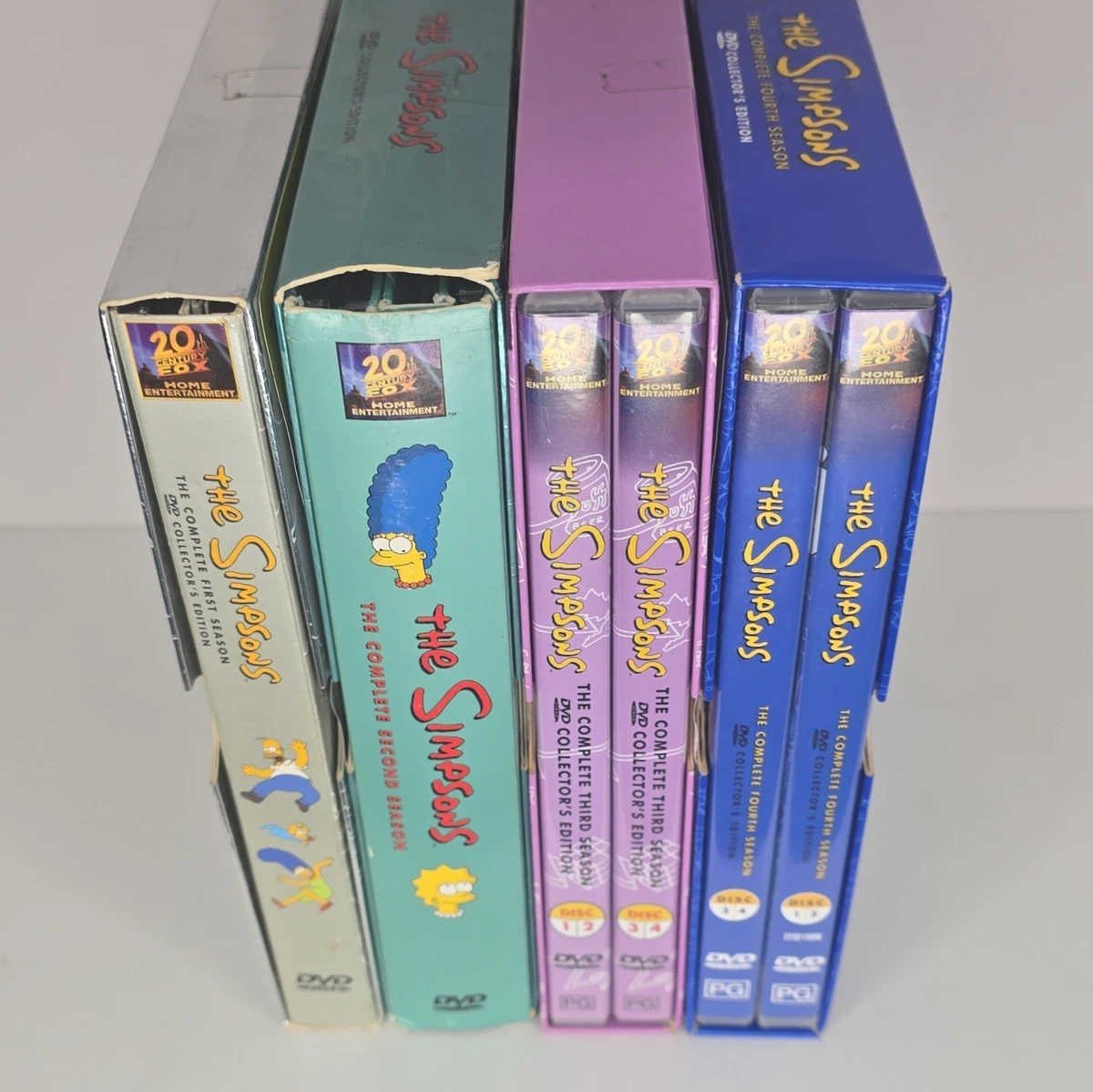 The Simpsons DVD Collector’s Edition Complete Seasons 1-4 Box Set PG Fox