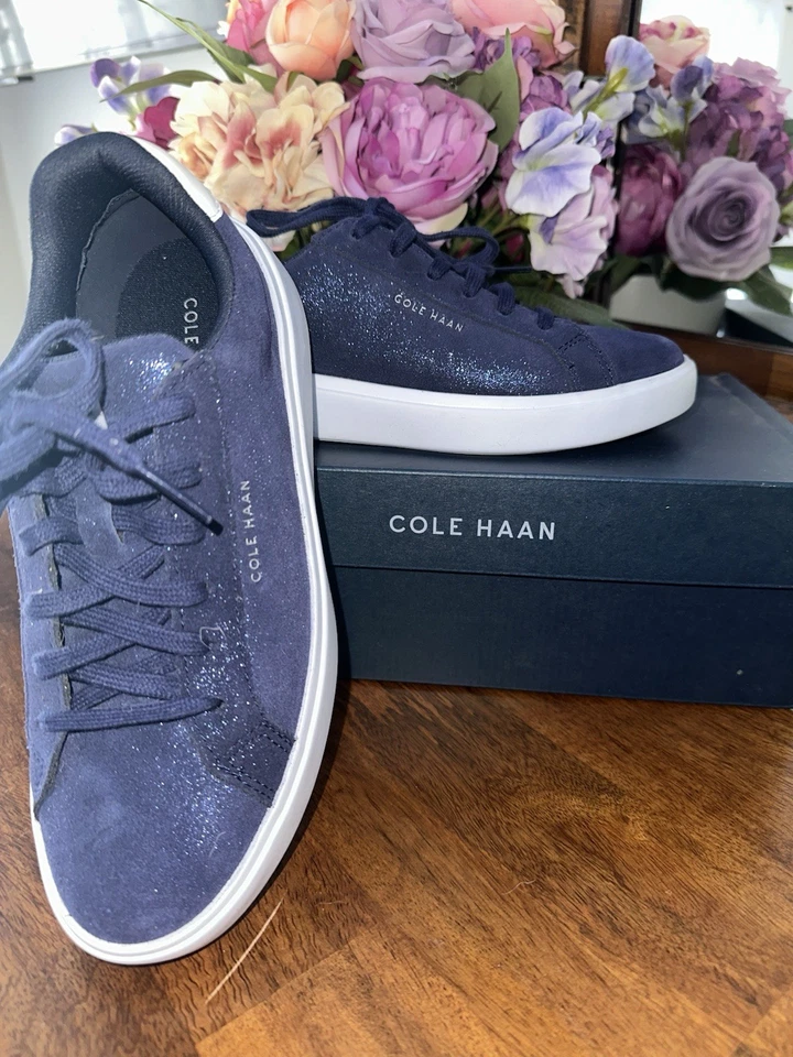 ZAPATILLAS CONFORT DIARIO COLE HAAN GRAND CROSSCOURT Mujer 6 B EVE AZUL METÁLICO Foto 3 de 4