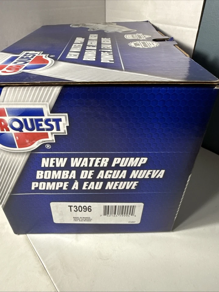 Bomba de agua del motor CARQUEST T3096 para camionetas Dodge años 70 Foto 2 de 4