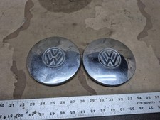 2 Volkswagen Vw Oem 1975-1984 Jetta Rabbit Pickup Mk1 Chrome Center Cap Hub 2 Volkswagen Vw Oem 1975-1984 Jetta Rabbit Pickup Mk1 Chrome Center Cap Hub