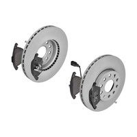 ATE Bremsscheiben Ø288MM + BremsbelÄGe Vorne FÜR Seat Leon VW Touran Caddy III