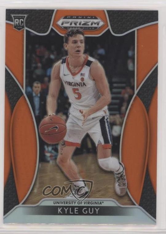 2019-20 Panini Prizm Draft Picks Orange Prizm Kyle Guy #57 Rookie RC uf4