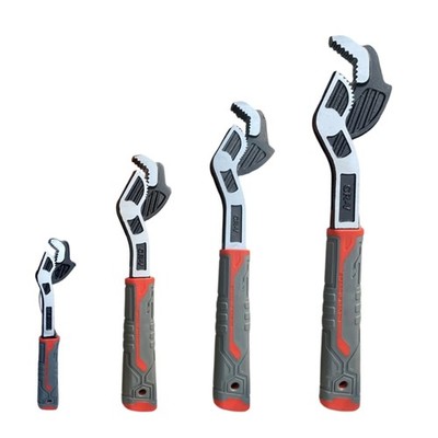 Self Adjusting Pipe Wrench 6/8/10/12inch Pipe Vise Wrench Self Locking Pipe