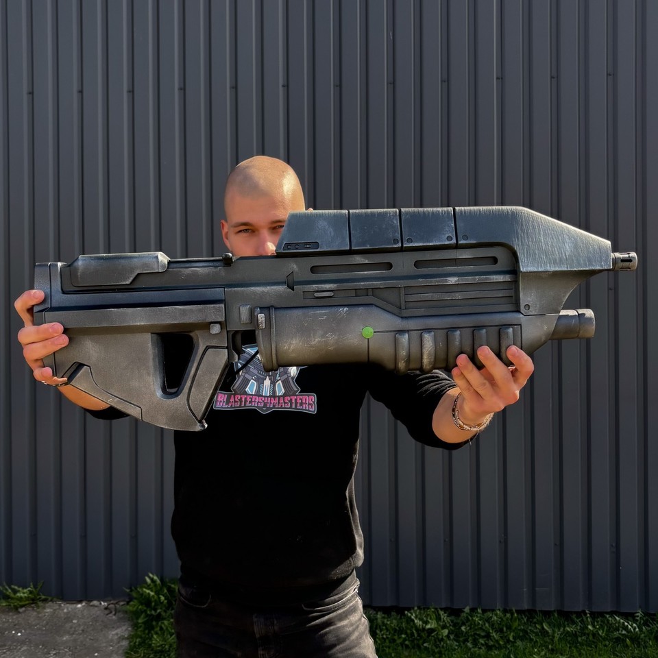 3d printed MA5B Assault Rifle Halo Combat Gun Replica Cosplay ...