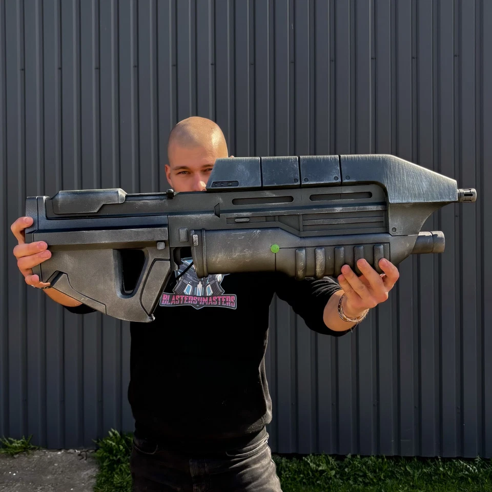 Rifle de asalto MA5B impreso en 3D Halo pistola de combate réplica - no oficial Foto 3 de 4