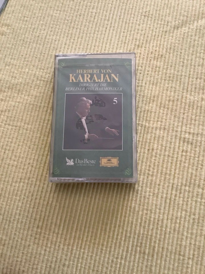 MC Musik Casetten Herbert von Karajan Original Verpackt