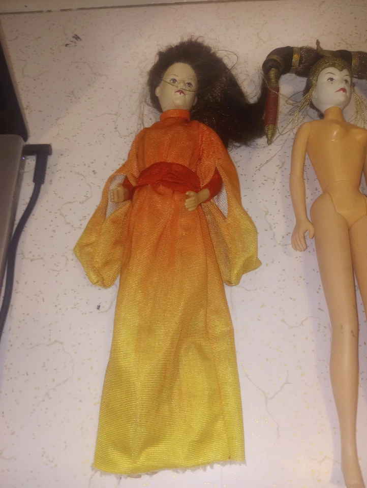 Lote de figuras de 12" Star Wars Hasbro The Phantom Menace Padme Amidala 1999 Foto 4 de 4