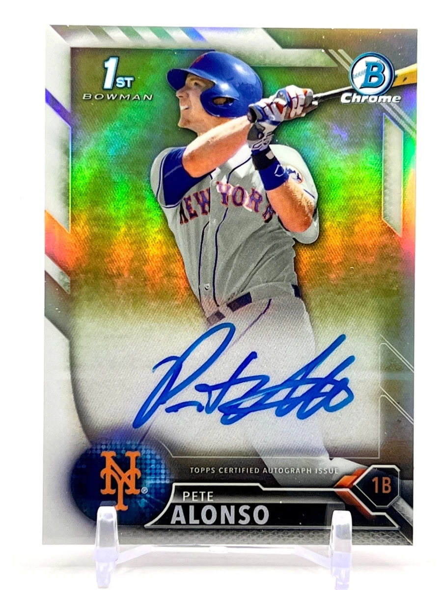 Bowman Pete Alonso Baseball 2016 Season Sports Trading Cards