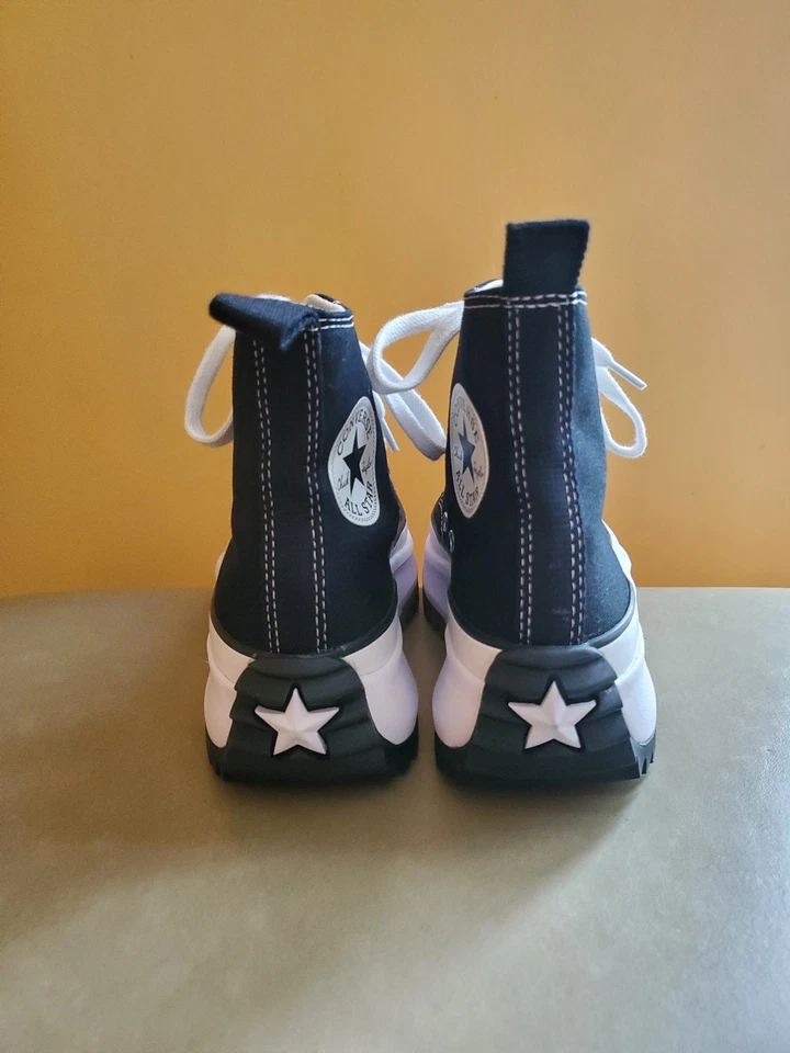 Zapatillas altas Converse Run Star Hike de lona con plataforma. ¡Nuevo! Talla 6,0 M (precio de venta sugerido por el fabricante 110 USD) Foto 4 de 4