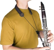 Pro-Tec Clarinet Neck Strap, 22” Length (Model NCS2),Black,Regular