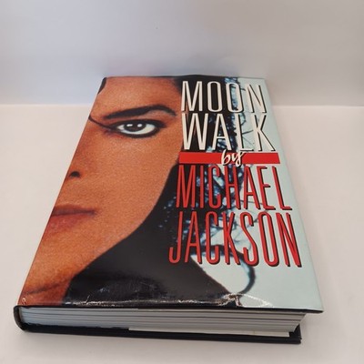 Moon Walk Michael Jackson 1988 Reprinted Five Times Book With Dust Jacket HB