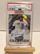 2025 Topps Chrome - World Series Champions Autographs David Ortiz #WSC-DO (AU)