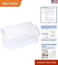 Transparent Refrigerator Shelf Bin for Electrolux & Kenmore - Easy Install