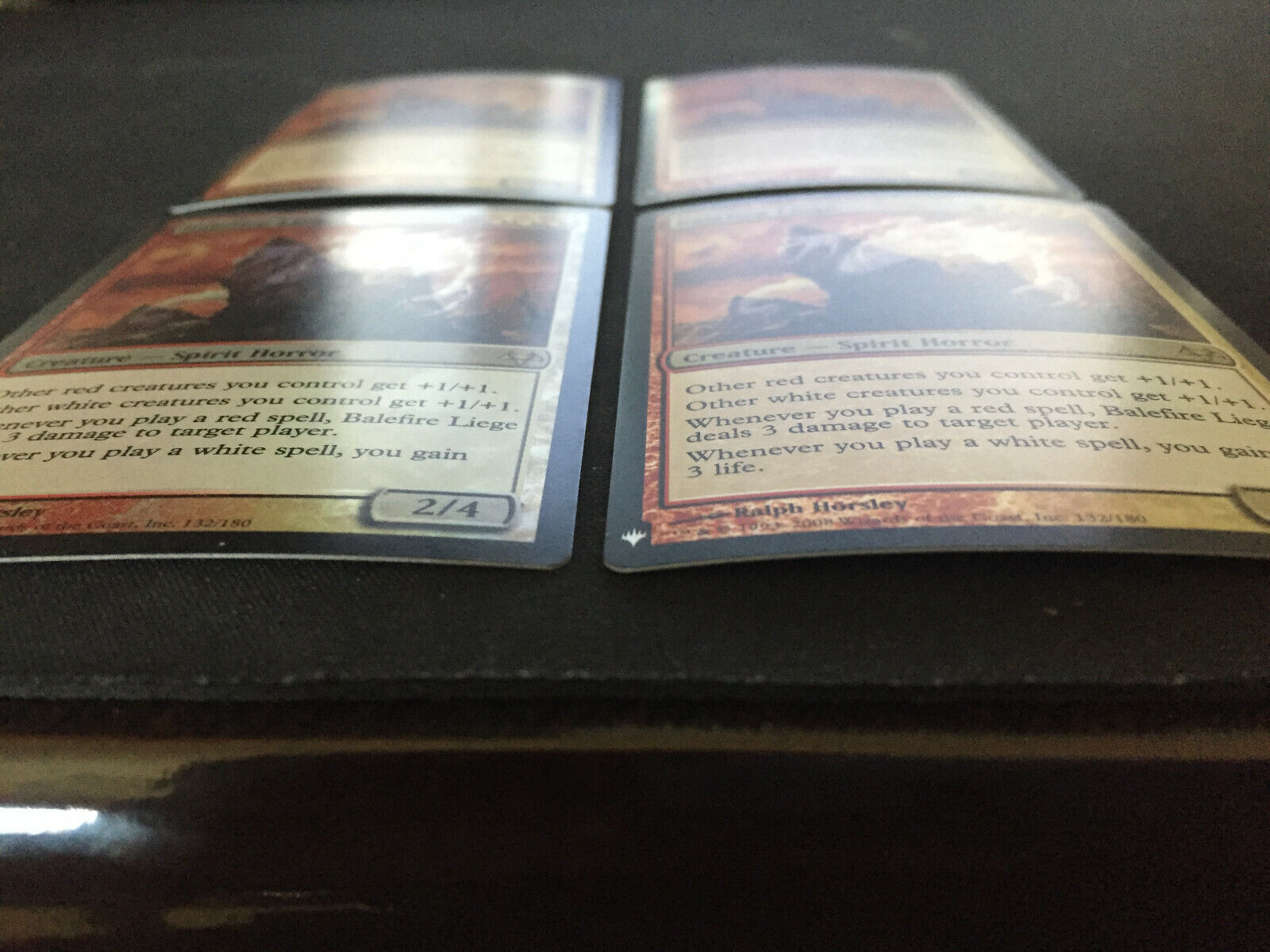 MTG Balefire Liege Foil Mystery Booster Retail Exclusive x4