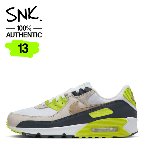 NIKE AIR MAX 90 mens sneakers DM0029-107 cyber khaki US Size 13 / UK Size 12
