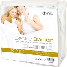 Sweet Dreams Dual Controls Electric Blanket Double Bed Size 137x193cm -  White for sale online | eBay