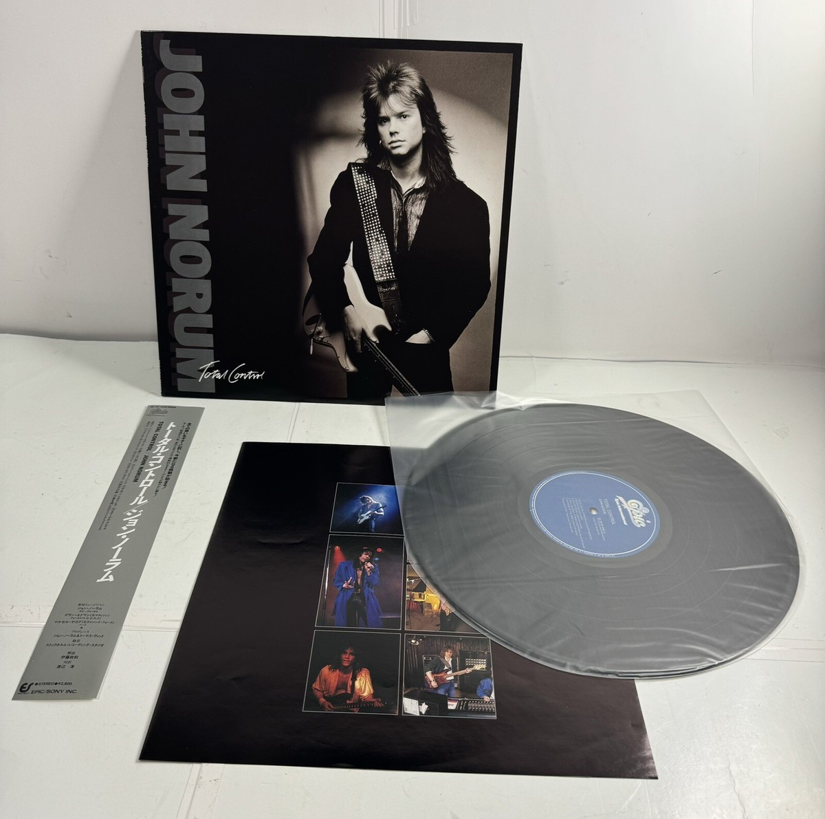 ジョンノーラム　レコード JOHN NORUM Total Control Vinyl Record 1987 Japan Europe