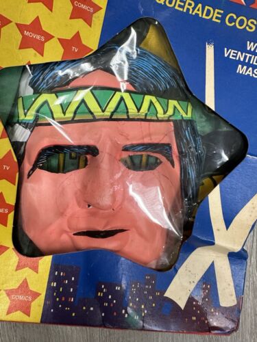 Vintage Halco Star Tonto Costume And Mask Size Medium With Box - Picture 2 of 22