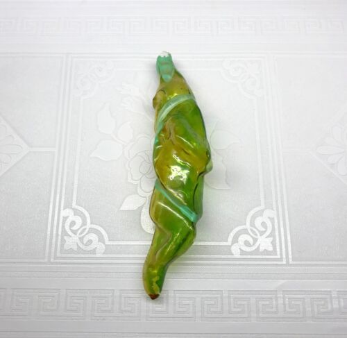 Vintage glass Christmas tree Ornament Lawyer Peas Cippolino collection USSR - Afbeelding 5 van 10