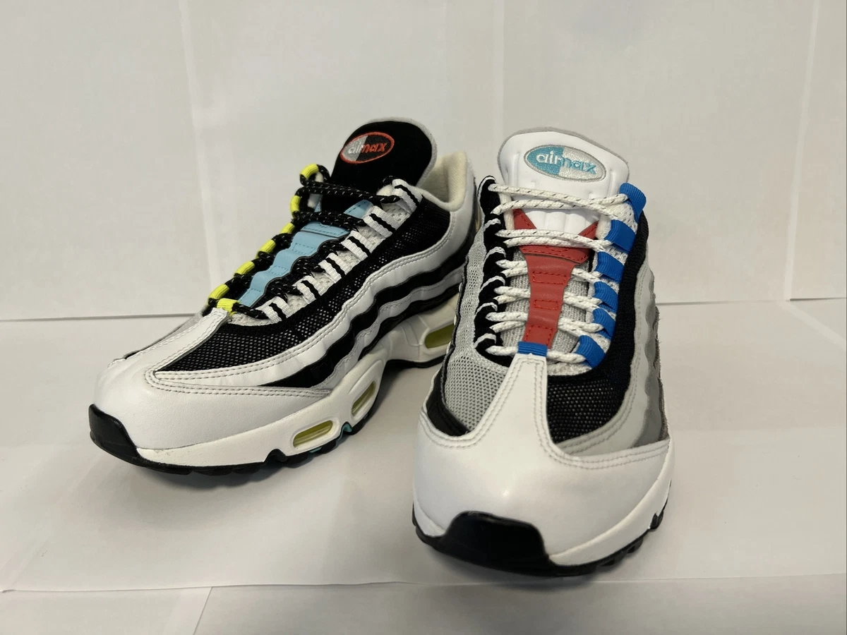 Size 7 - Men’s Nike Air Max 95 QS ‘Greedy 2.0’ Shoes CJ0589-001 Wmns 8.5