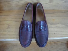 Allen Edmonds Cavanaugh Comfort Penny Loafers Brown Leather USA Men's Size 12 A
