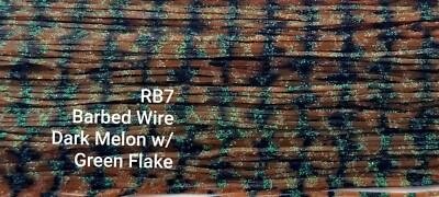 Silicone Skirt Tabs, FREE SHIP OVER $26.00, Jig Skirts, Lure Skirts; 25 or 100ct