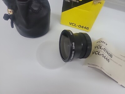 Sony VCL-0446 Semi-Fisheye Wide Angle Converter Lens 46mm 0.45x
