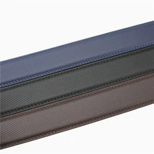 35mm Fashion Men Belt Genuine Leather Strap Ratchet Replacement Without Buckle