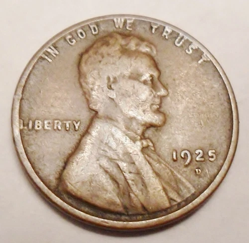 1925 D Lincoln Wheat Cent / Penny  *VF - VERY FINE*  **FREE SHIPPING**