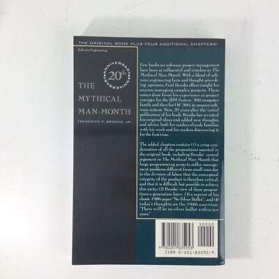 The Mythical Man-Month : Essays on Software Engineering