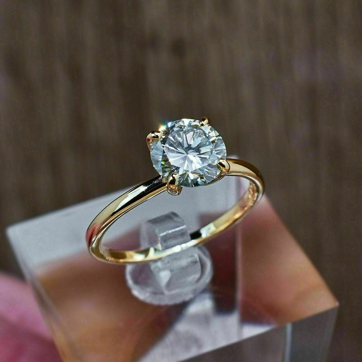Brilliant round shop engagement rings