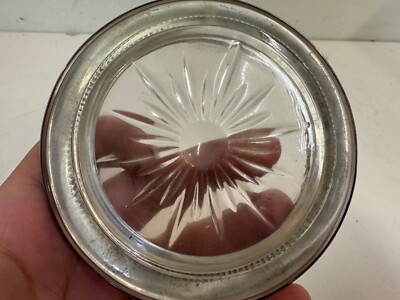 【FRANK M. WHITING】 【純銀/ガラス】コースター 5個組 FRANK M. WHITING】 【純銀/ガラス】コースター 5個組 - メルカリ