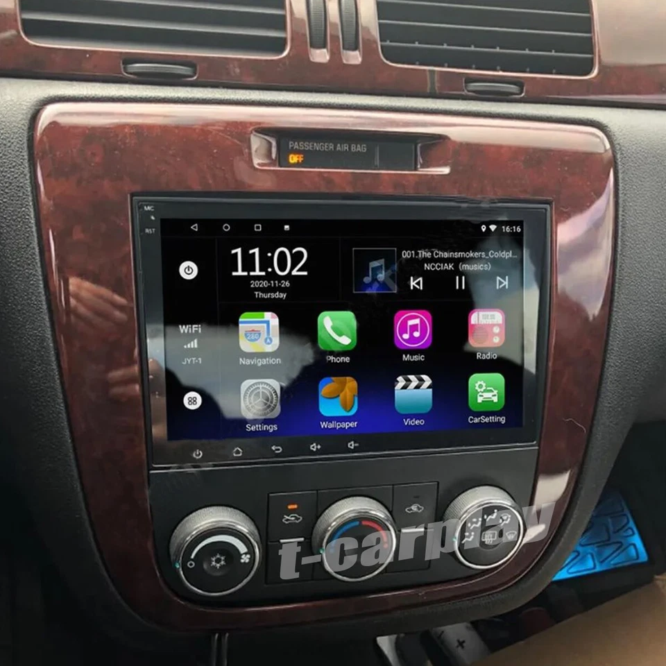 Carplay For Chevrolet Impala 2006-2013 Android Car Stereo Radio GPS Navi WIFI Foto 2 de 4