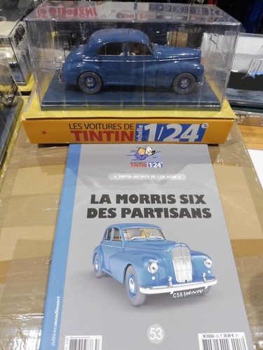 Splendide Voiture Neuve Tintin 1/24° En Boite + Fascicule N°36 - a