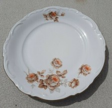 NORWAY ROSE, Mitterteich, Bavaria Germany 7 3/4" Bread  Butter Plate
