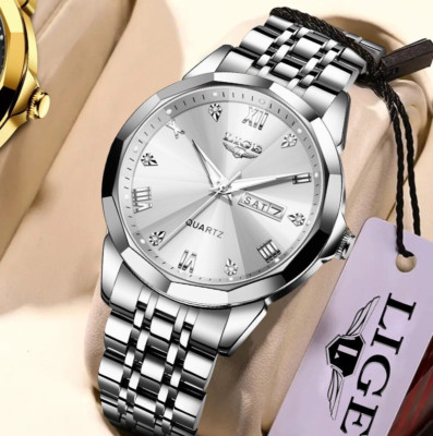 Herren Armbanduhr Quarzuhr Analog Datum Sonntag Leuchtend 3ATM Wasserdicht Uhren