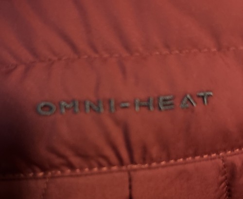 COLUMBIA Heavenly Vest Omni-Heat Thermal Reflective Vest Size XS Womens Maroon - Picture 4 of 5